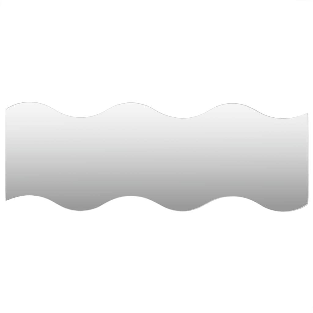 Vidaxl -Wandspiegel Golf -verändert 4 ST 60x18,5 cm Glas