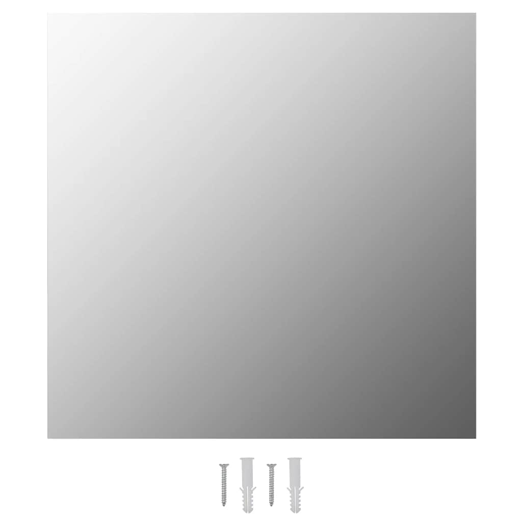 Vidaxl Wandspiegel Quadrat 50x50 cm Glas