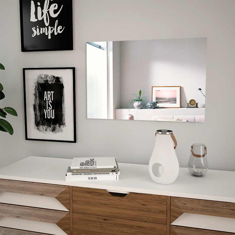 Vidaxl Wandspiegel rechteckig 60 x 40 cm Glas