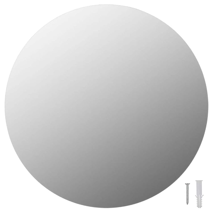 Vidaxl -Wandspiegel um 40 cm Glas