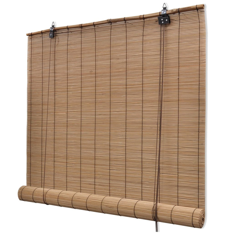Vidaxl Roller Blind 150x160 cm Bambusbraun