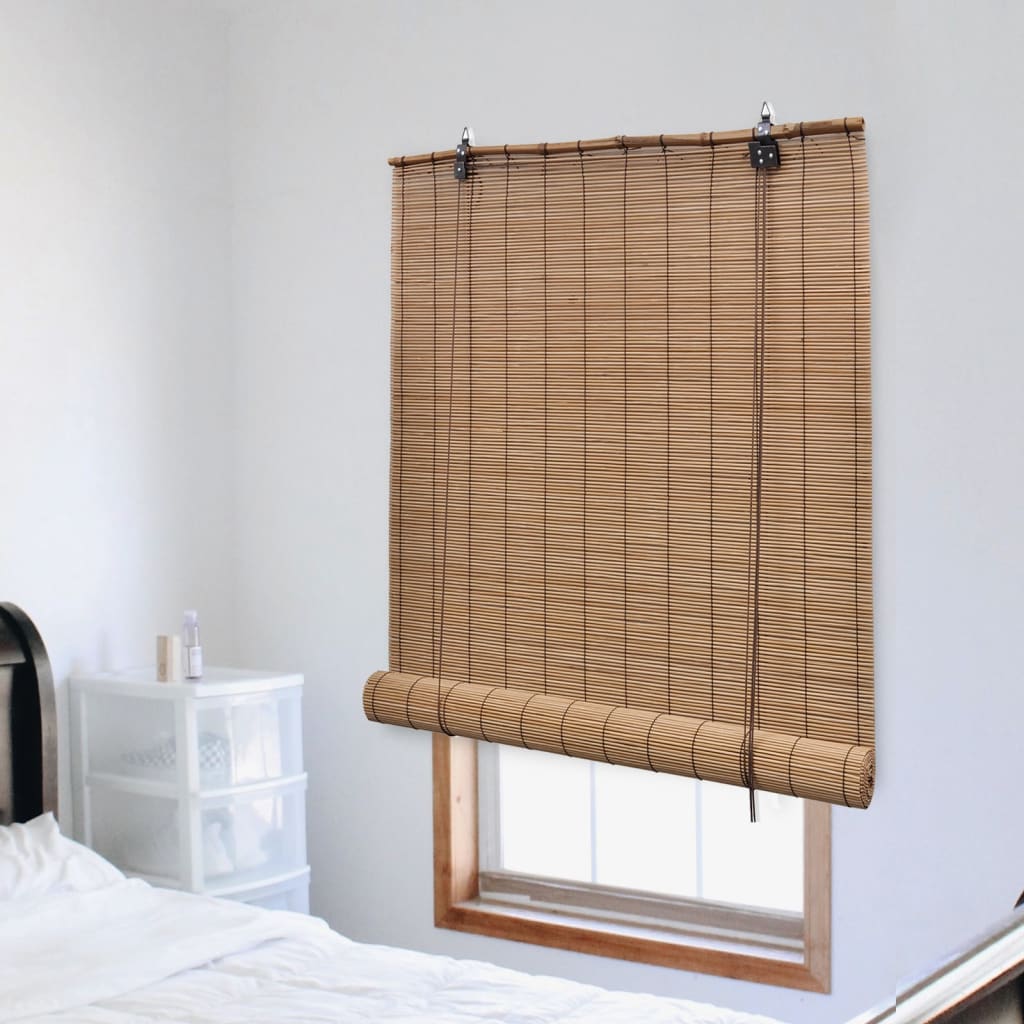 Vidaxl Roller Blind 100x220 cm Bambusbraun