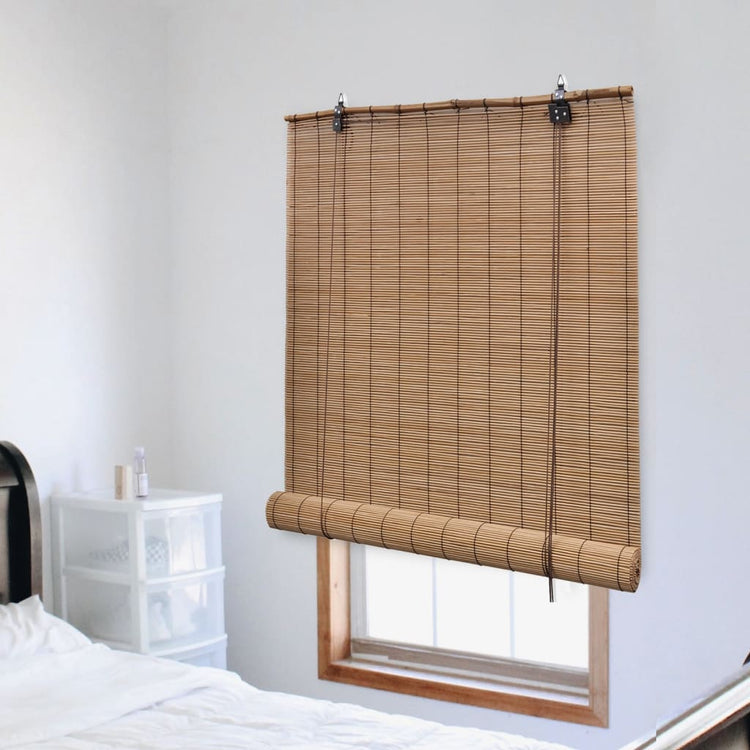 Vidaxl Roller Blind 100x220 cm Bambusbraun