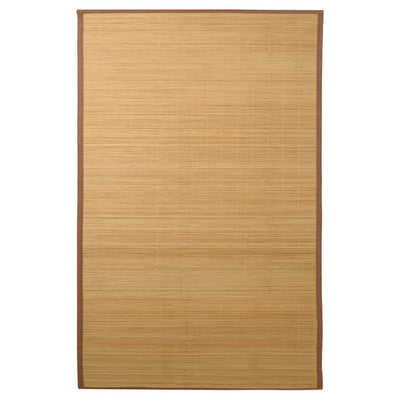 Vidaxl Teppich 100x160 cm Bambusbraun
