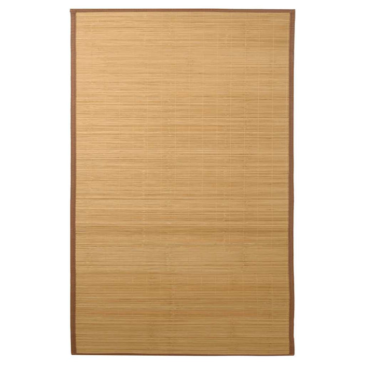 Vidaxl Teppich 100x160 cm Bambusbraun