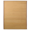 Vidaxl Teppich 160x230 cm Bambusbraun