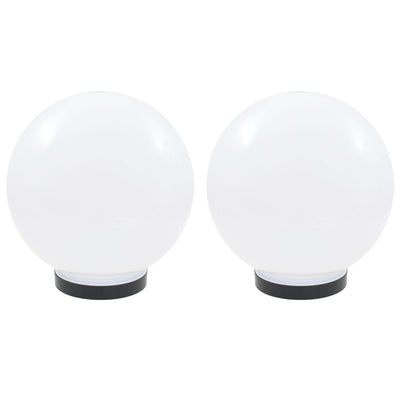 VIDAXL LED -Lampenlampen 2 Stcs rund 25 cm PMMA