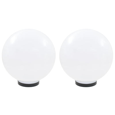 VIDAXL LED -Lampenlampen 2 Stcs rund 30 cm PMMA