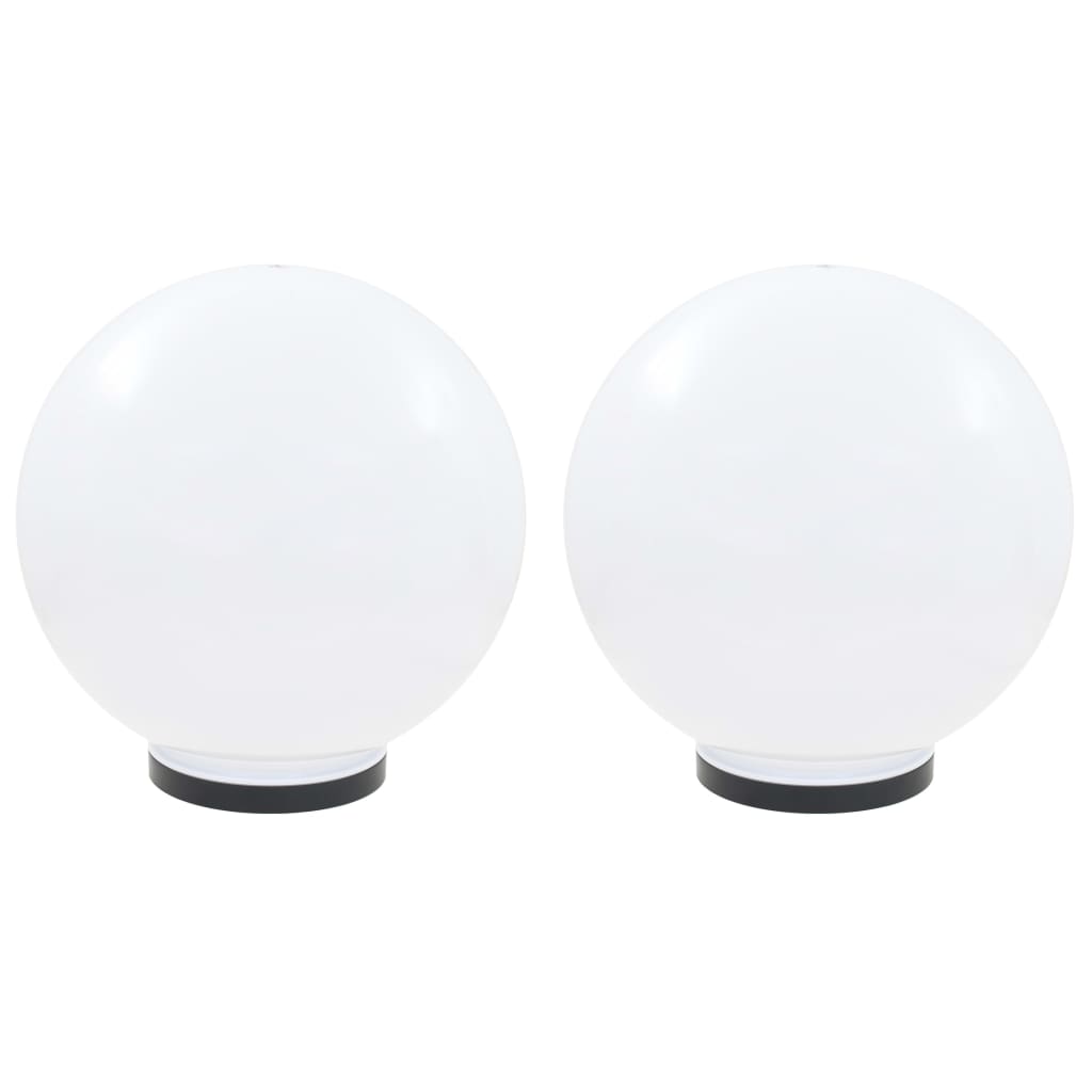 VIDAXL LED -Lampenlampen 2 Stcs rund 40 cm PMMA