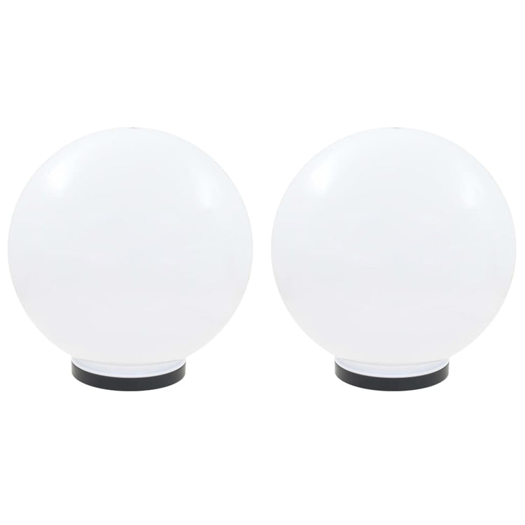 VIDAXL LED -Lampenlampen 2 Stcs rund 40 cm PMMA