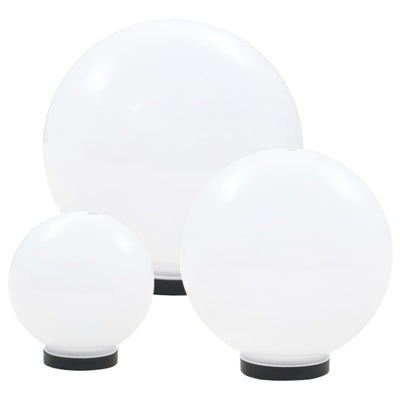 Vidaxl LED -Lampenlampen um 20 30 40 cm PMMA 3 PCs