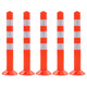 VIDAXL -Verkehrsstapel 75 cm Kunststoff 5 PCs