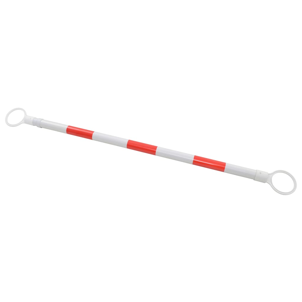 Vidaxl-Pylonstangen zusammenklappen 116-197 cm Kunststoff 2 STs