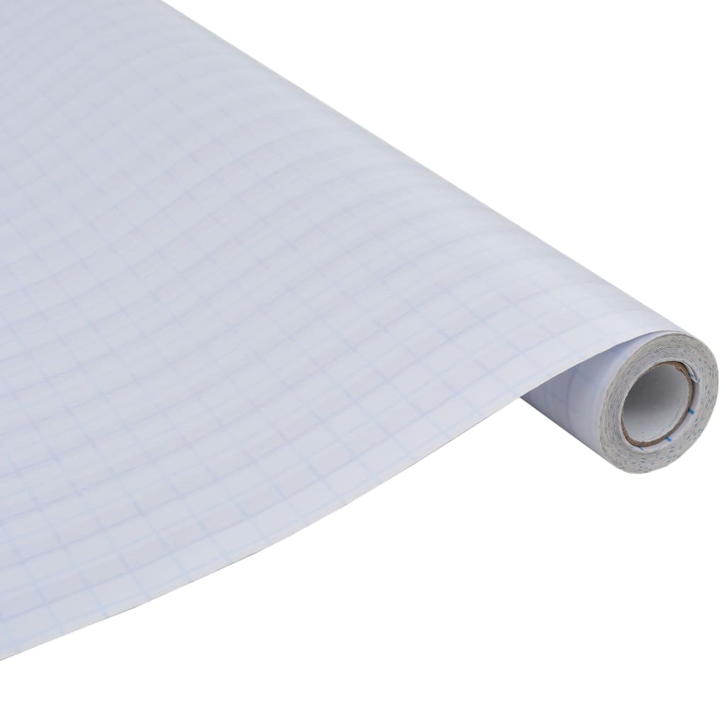Vidaxl Privacy Film Matte Stripes Selbstadhäsiv 0,9 x 5 m