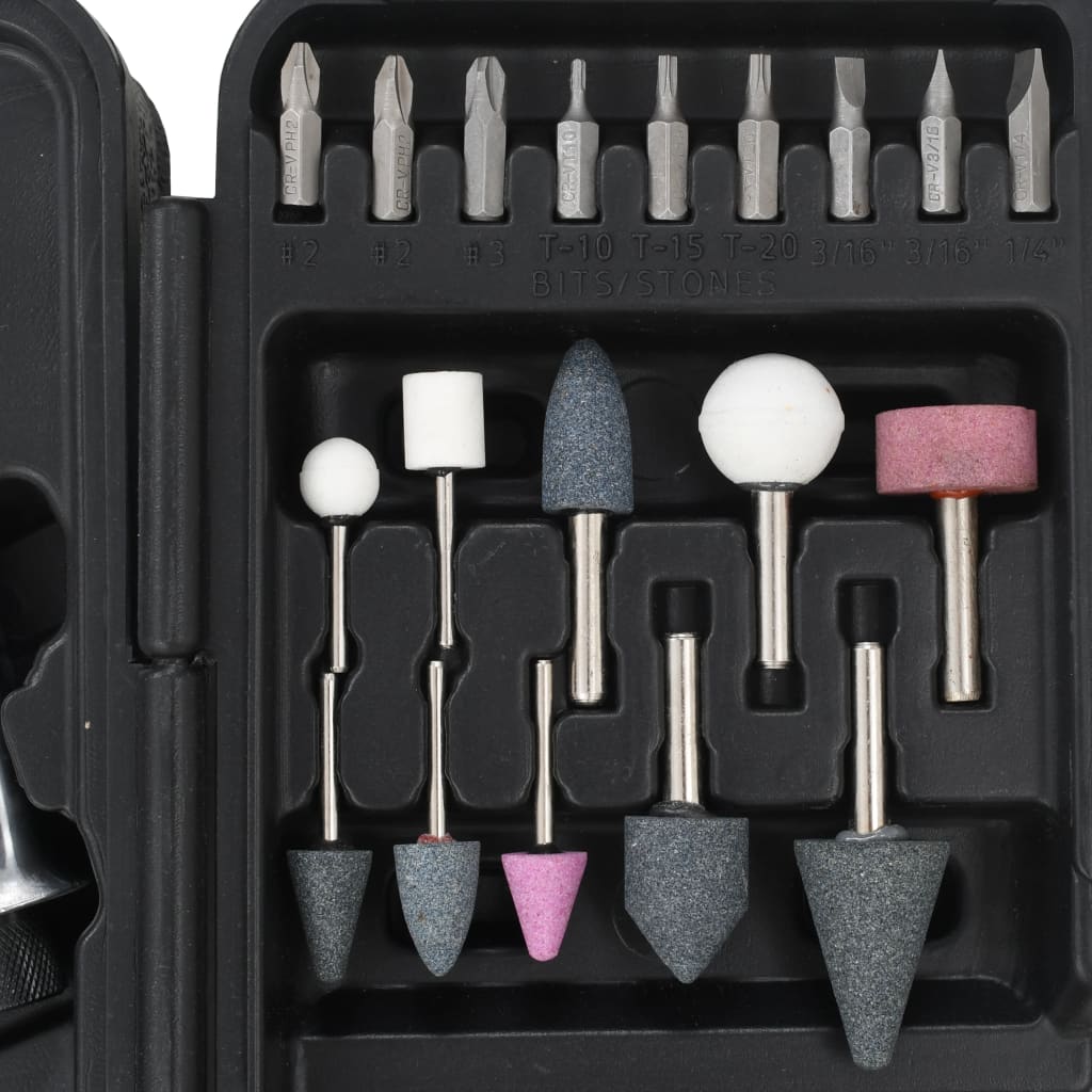 Vidaxl Pneumatic Tool Set 70-teilig
