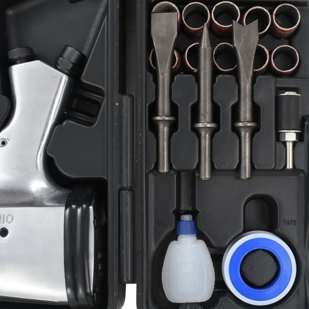 Vidaxl Pneumatic Tool Set 70-teilig