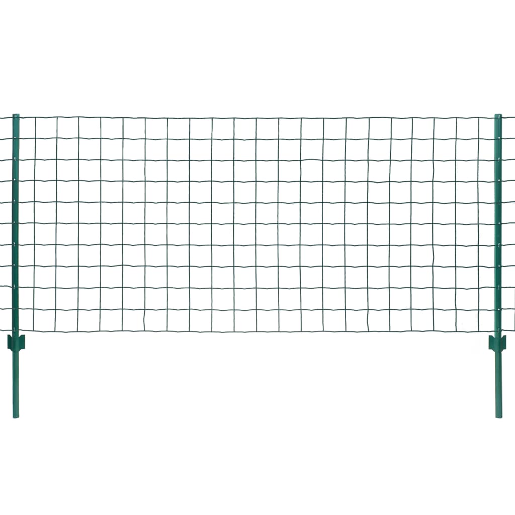Vidaxl HEK 20x1 m Stahlgrün