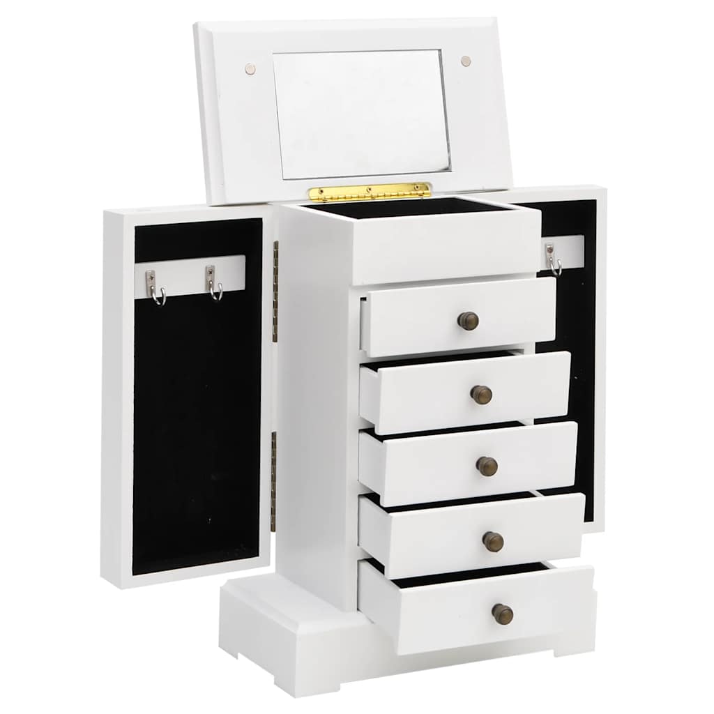 VIDAXL -Juwelierschachtel mit Spiegel 25x13.5x34 cm MDF