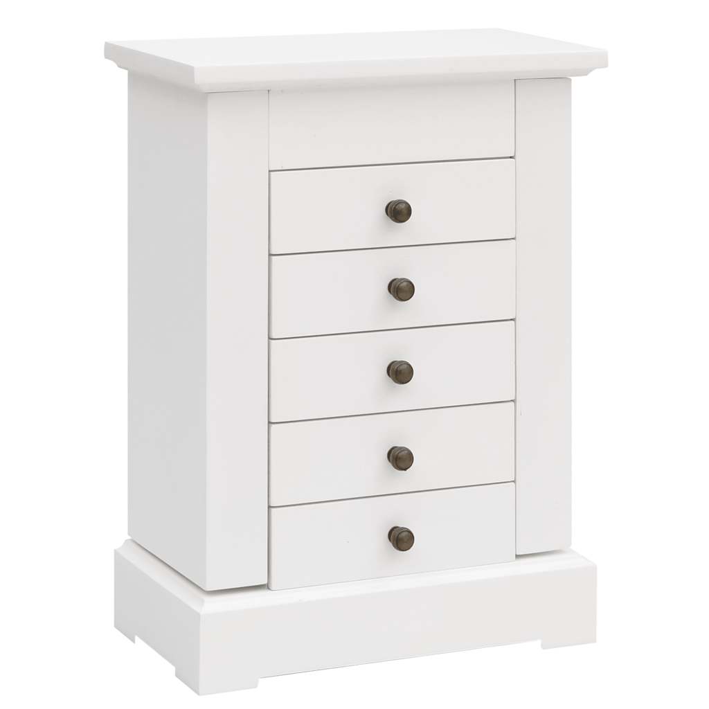 VIDAXL -Juwelierschachtel mit Spiegel 25x13.5x34 cm MDF