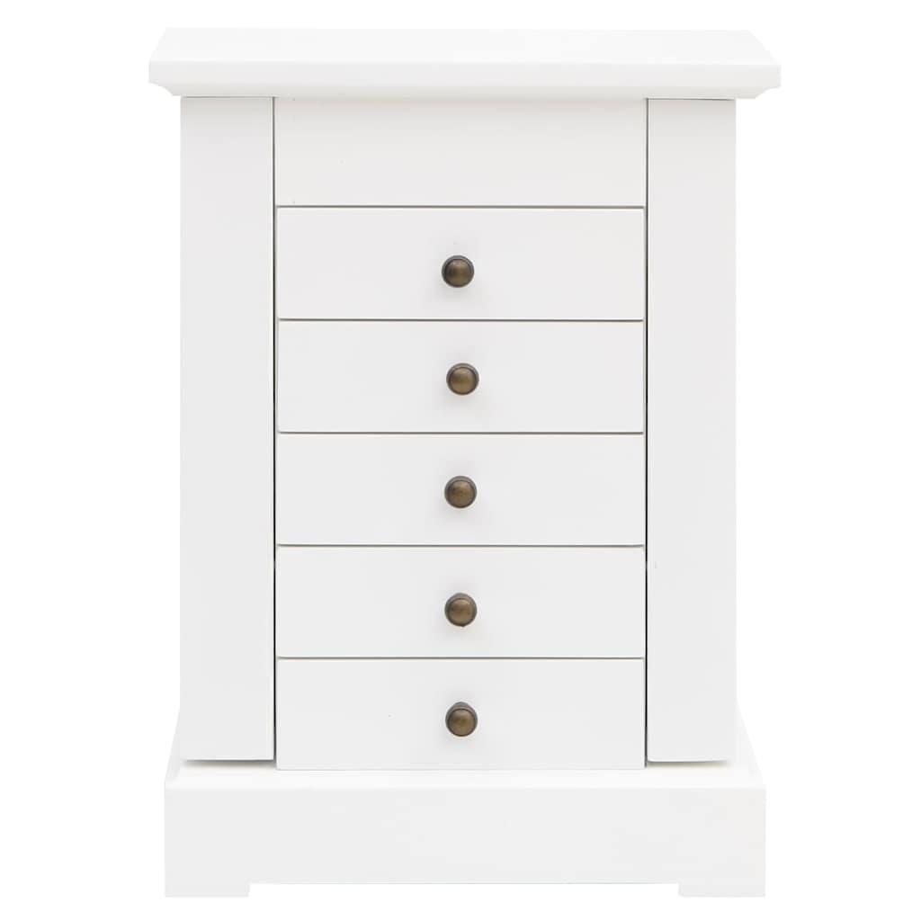 VIDAXL -Juwelierschachtel mit Spiegel 25x13.5x34 cm MDF