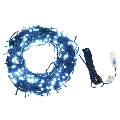 Vidaxl Light Cord 400 LEDs für Innen- und Außen- und außerhalb von 40 m kaltem Weiß