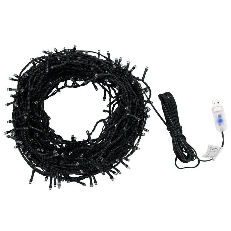 Vidaxl Light Cord 400 LEDs für Innen- und Außen- und außerhalb von 40 m kaltem Weiß