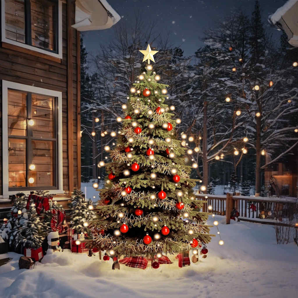 Vidaxl Weihnachtsbaumbeleuchtung mit 180 LEDs Net 180 cm