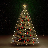 Vidaxl Weihnachtsbaumbeleuchtung mit 180 LEDs Net 180 cm - afbeelding 1