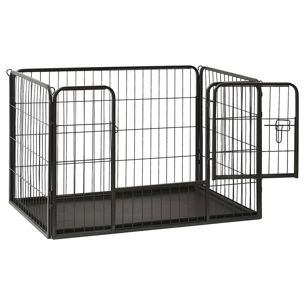 VIDAXL PUPPYREN 91.5x59x61 cm Stahl
