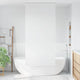 Vidaxl Roller Blind für Dusche 100x240 cm Weiß