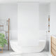 Vidaxl Roller Blind für Dusche 120x240 cm Weiß