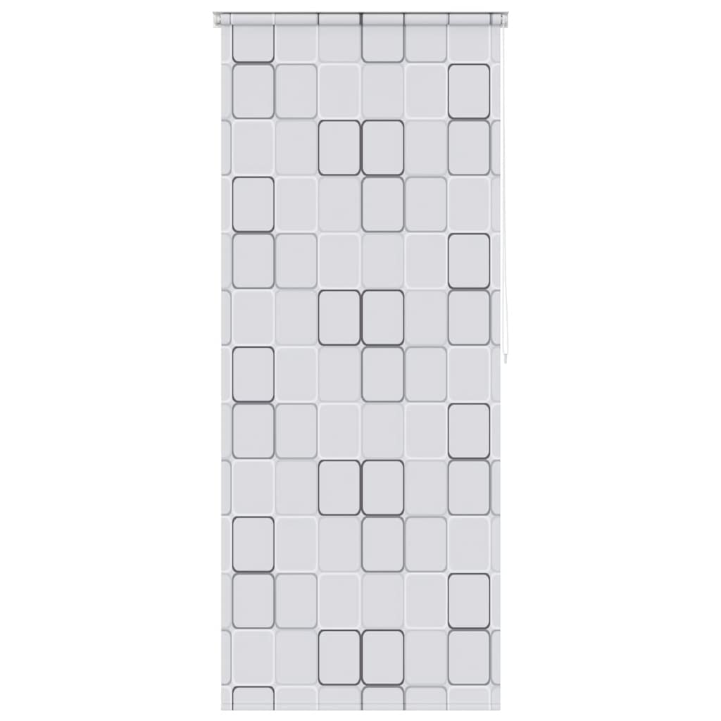 Vidaxl Roller Blind für Dusche 80x240 cm Quadrat