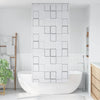 Vidaxl Roller Blind für Dusche 80x240 cm Quadrat