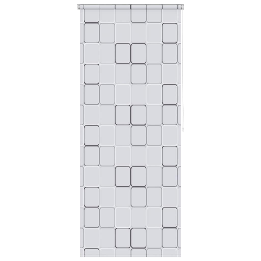 Vidaxl Roller Blind für Dusche 100x240 cm Quadrat