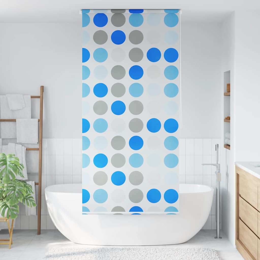 Vidaxl Roller Blind für Dusche 80x240 cm Kreis