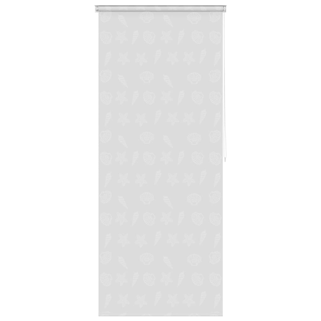 Vidaxl Roller Blind für Dusche 100x240 cm Seestern