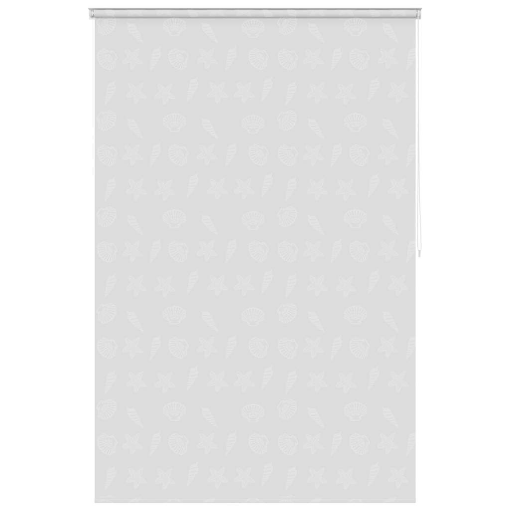 Vidaxl Roller Blind für Dusche 140x240 cm Seestern