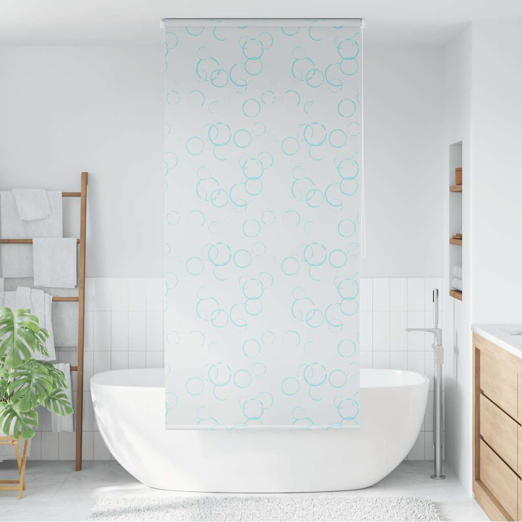 Vidaxl Roller Blind für Dusche 100x240 cm Blase