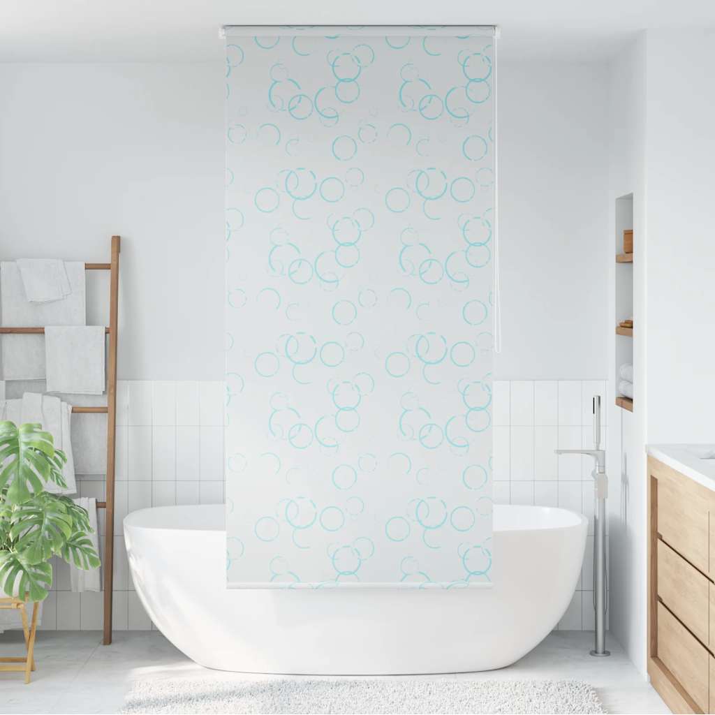 Vidaxl Roller Blind für Dusche 120x240 cm Blase