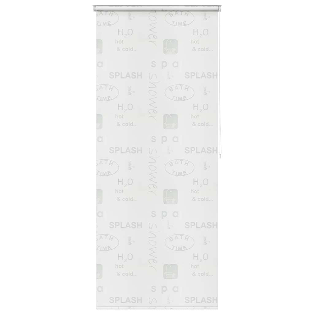 Vidaxl Roller Blind für Dusche 80x240 cm Spritzer