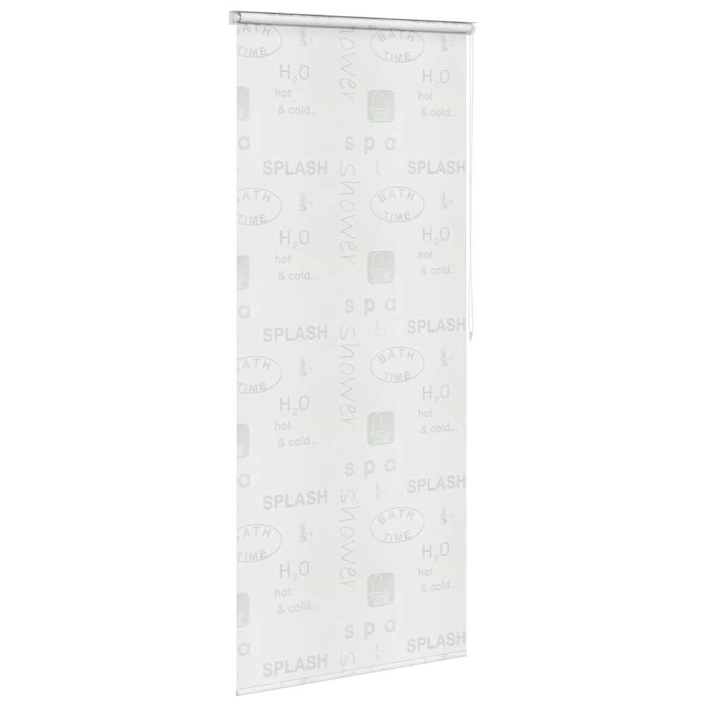 Vidaxl Roller Blind für Dusche 100x240 cm Spritzer