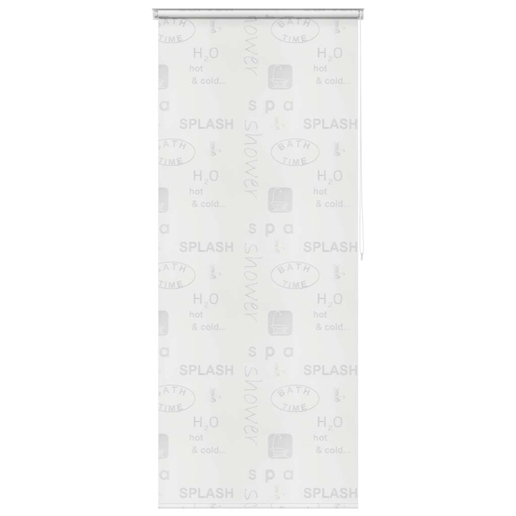 Vidaxl Roller Blind für Dusche 120x240 cm Spritzer