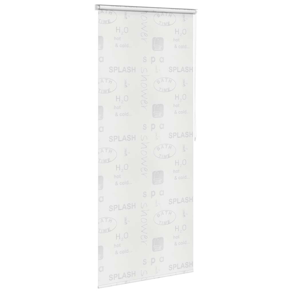 Vidaxl Roller Blind für Dusche 120x240 cm Spritzer