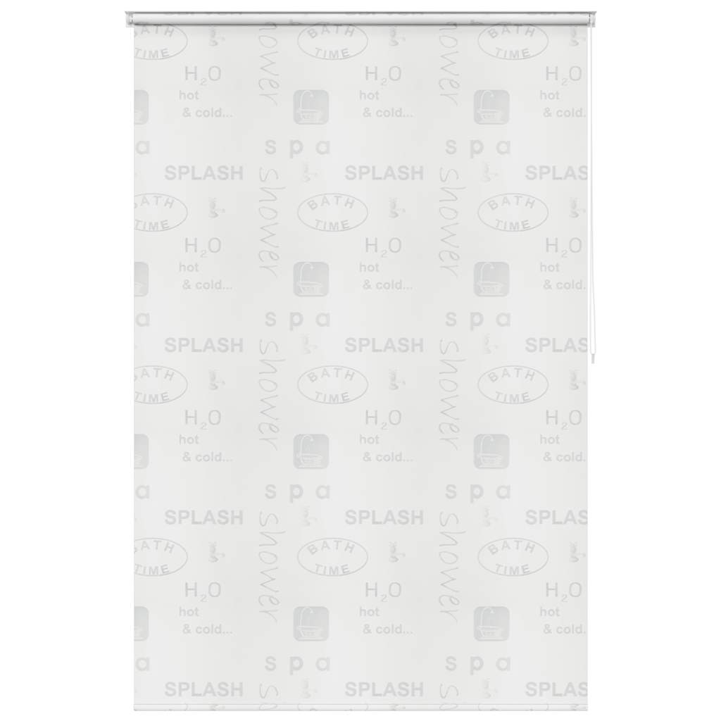 Vidaxl Roller Blind für Dusche 160x240 cm Spritzer