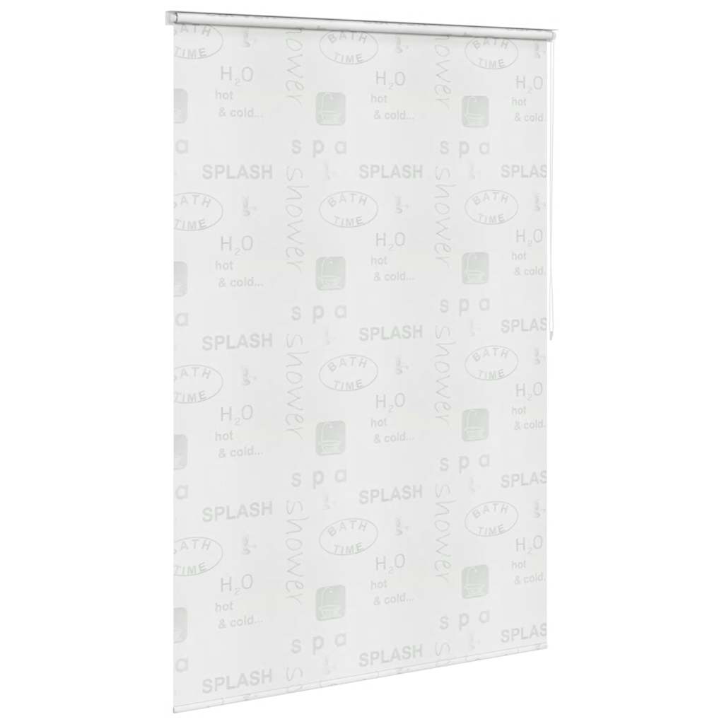 Vidaxl Roller Blind für Dusche 160x240 cm Spritzer
