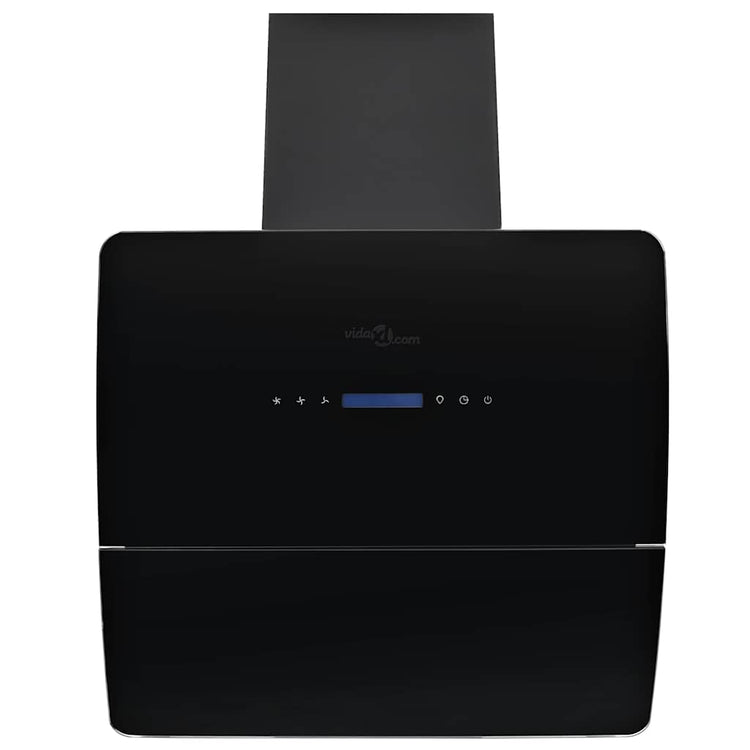 Vidaxl Wandextraktionshaube 756 m³ U 60 cm Edelstahl schwarz