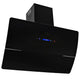 Vidaxl Wandextraktionshaube 756 m³ U 90 cm Edelstahl schwarz