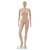 Vidaxl Etalage Doll Sexy Frau mit Glasfuß 180 cm Beige