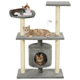 Vidaxl Cat Scraping Post mit Sisal -Kratzern 95 cm Grau - afbeelding 1