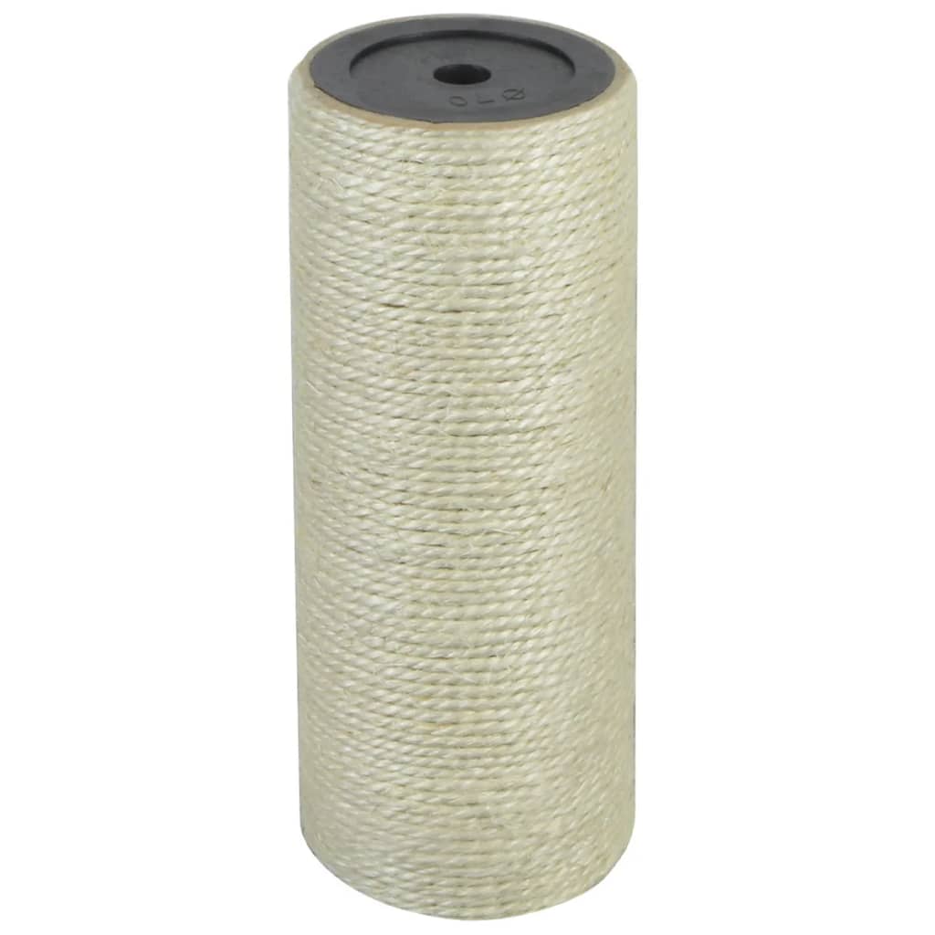 Vidaxl -Katzenkratzer nach 8x20 cm 10 mm Beige